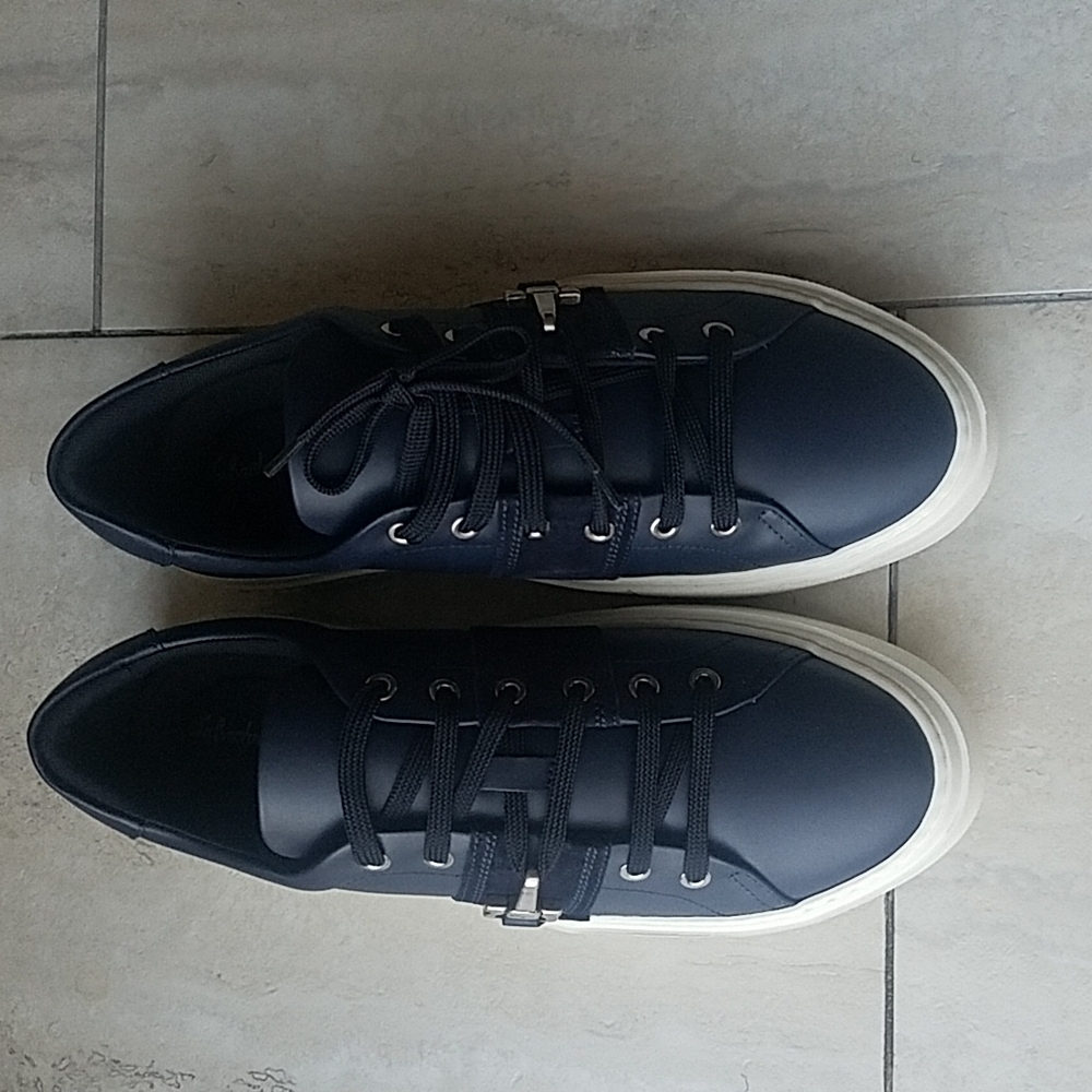Blue Buc Suede Calf